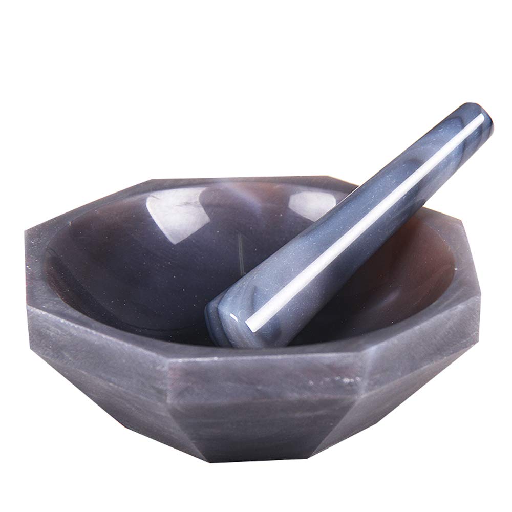 Mortar & Pestle 4", 5", 6", 8" Agate, China - Image 4