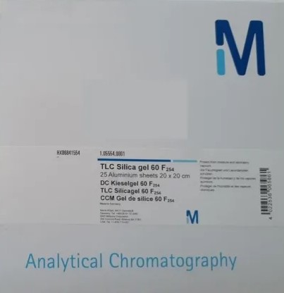 TLC Plate (TLC Silica gel 60 F), Cat # 1.05554.0001, Merck