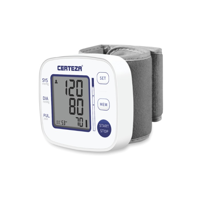 Wrist type digital BPM. Inflation type, Model # BM300, Certeza