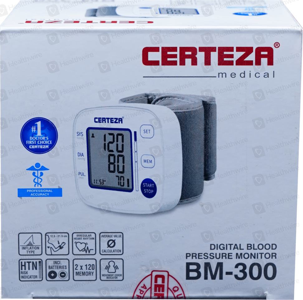 Wrist type digital BPM. Inflation type, Model # BM300, Certeza - Image 3