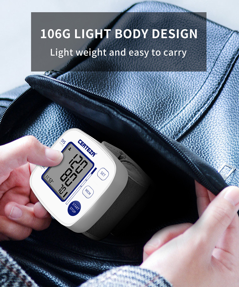 Wrist type digital BPM. Inflation type, Model # BM300, Certeza - Image 2