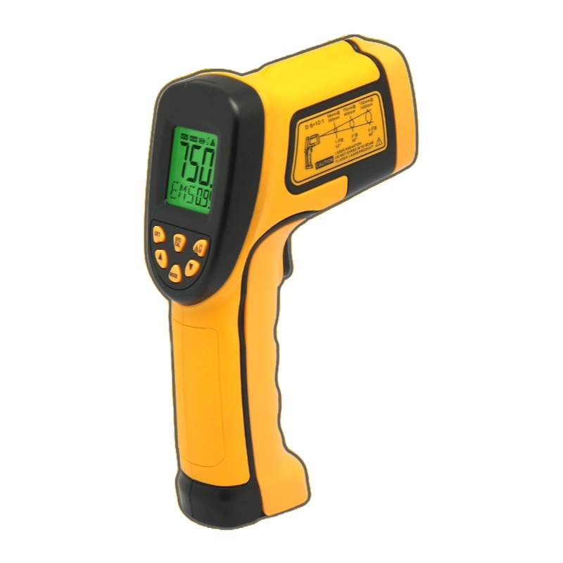 Digital Infrared Thermometer (Range : -50~ 750°C), Model # AS852B, Smart Sensor