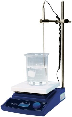 Digital Hot Plate with Magnetic Stirrer (Temperature : 380°C), Model # MSH-20D, Witeg Germany