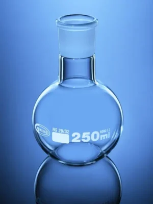 Round Bottom Flasks, Single Neck, Borosilicate Glass 3.3 – Glassco (50 mL to 5000 mL)
