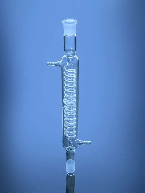 Coil Condenser, Screw Thread, 24/29 Borosilicate Glass – Glassco - Image 2