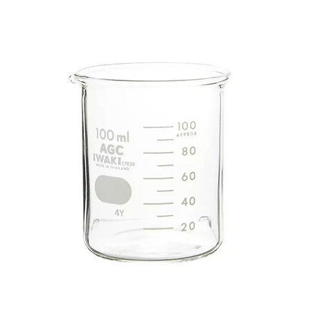 Glass Beaker, Low Form, Borosilicate Glass – IWAKI (30 mL to 5000 mL) - Image 4