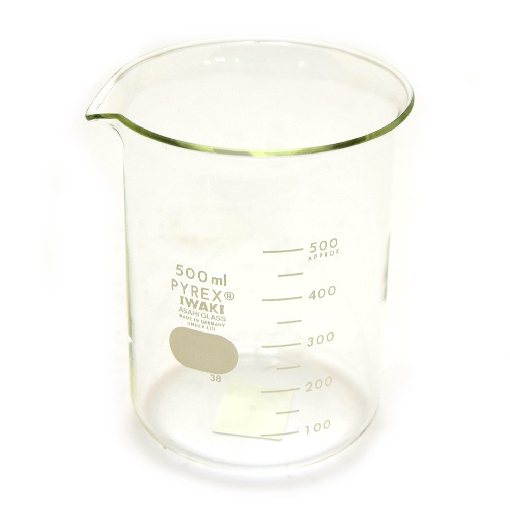 Glass Beaker, Low Form, Borosilicate Glass – IWAKI (30 mL to 5000 mL)