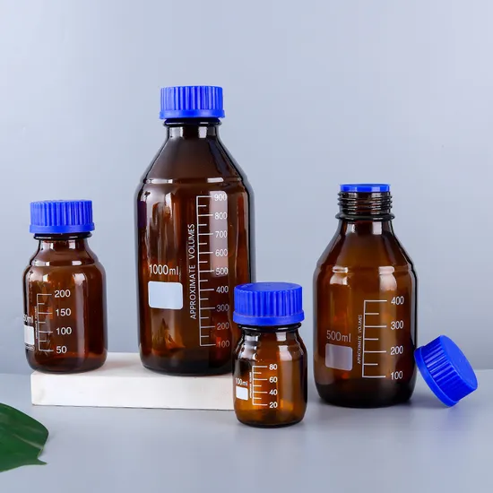 Amber Glass Media Bottles, Laboratory Grade – China (100 mL to 1000 mL) - Image 3