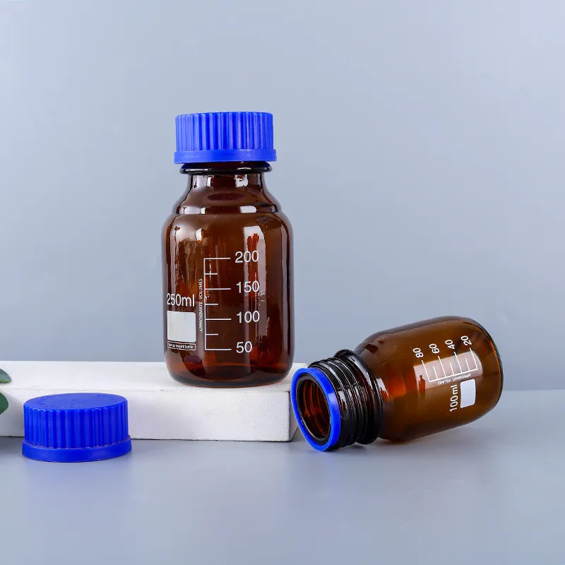 Amber Glass Media Bottles, Laboratory Grade – China (100 mL to 1000 mL) - Image 5