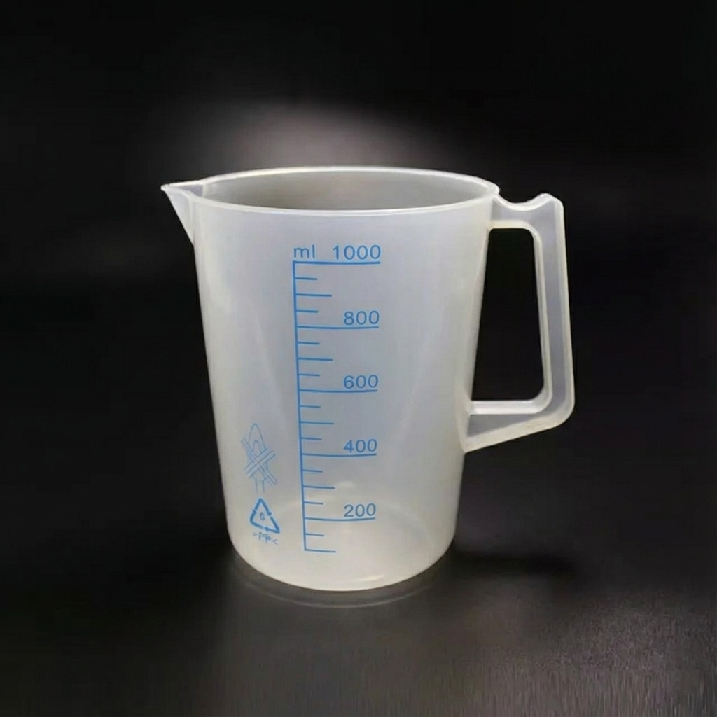 Polypropylene (PP) Beakers with Handle, Blue Graduations – Citotest (1000 mL to 5000 mL)