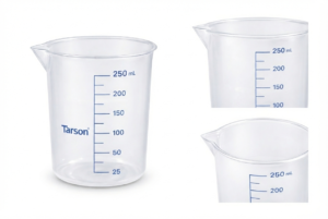 PP Beakers, Low Form, Blue Graduated, Autoclavable – Tarsons (100 mL to 10,000 mL)