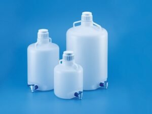 Aspirator Bottle / Carboy with Stopcock, Polypropylene (PP), Autoclavable – Tarsons (10 L & 20 L)