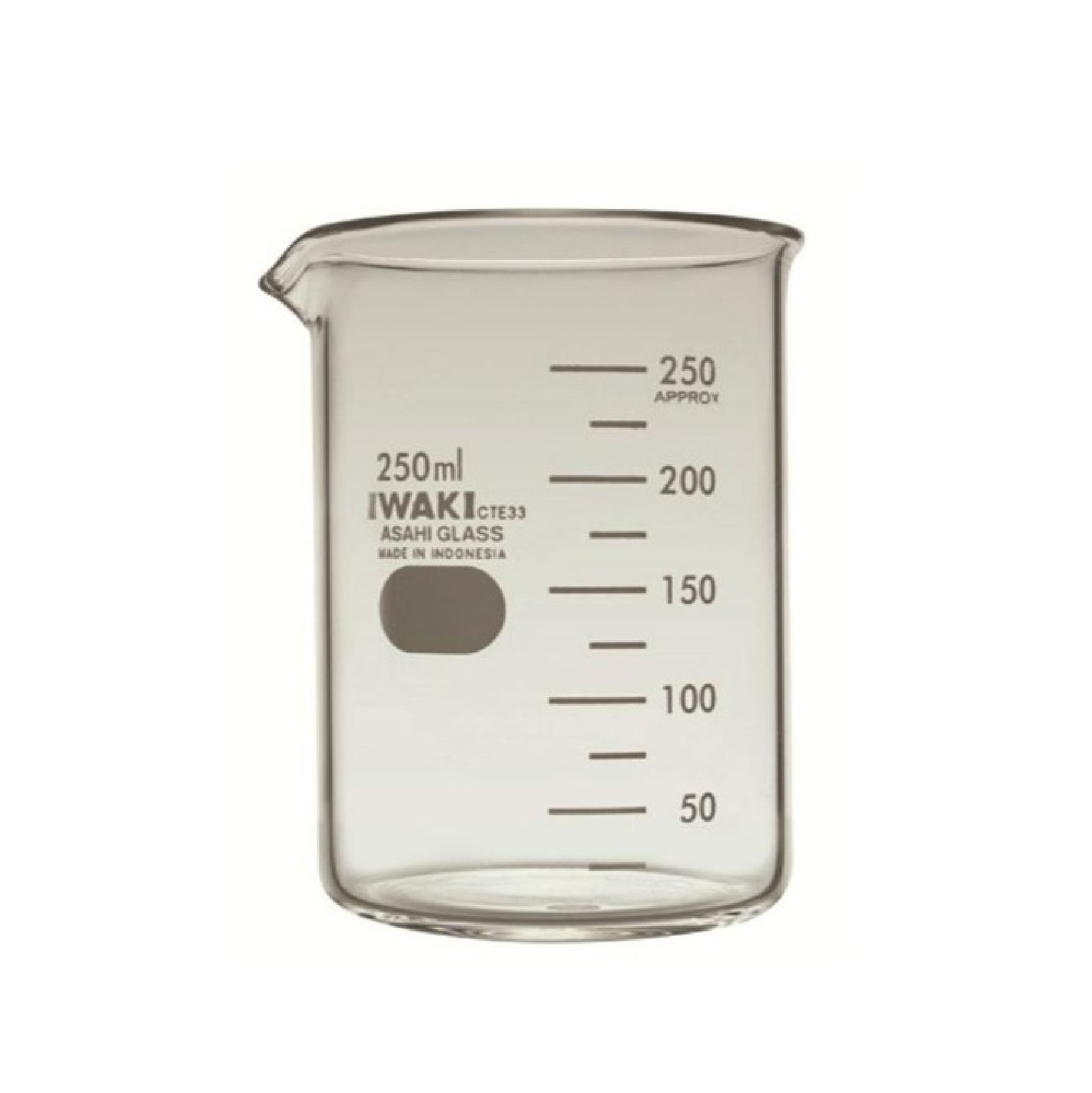 Glass Beaker, Low Form, Borosilicate Glass – IWAKI (30 mL to 5000 mL) - Image 5