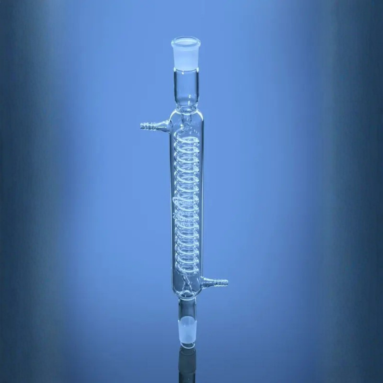 Coil Condenser, Screw Thread, 24/29 Borosilicate Glass – Glassco