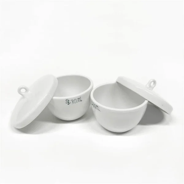 Crucible with Lid, Porcelain, Laboratory Grade – China (30 cc to 100 cc ...