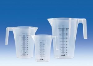 Polypropylene (PP) Jug Beakers with Handle, Autoclavable – Vit-Lab Germany (1000 mL to 5000 mL)