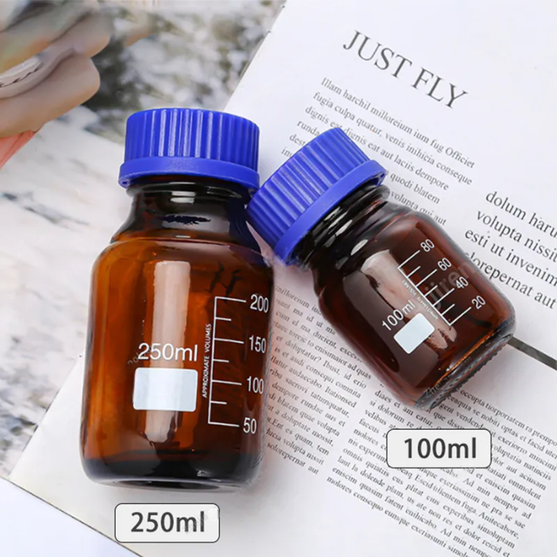 Amber Glass Media Bottles, Laboratory Grade – China (100 mL to 1000 mL) - Image 4