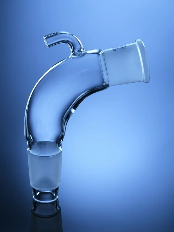 Glass Bend with Vent, Ground Joint 24/29 – Laboratory Glassware