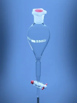 Separating Funnel, Gilson Type, PTFE Stopcock – Glassco