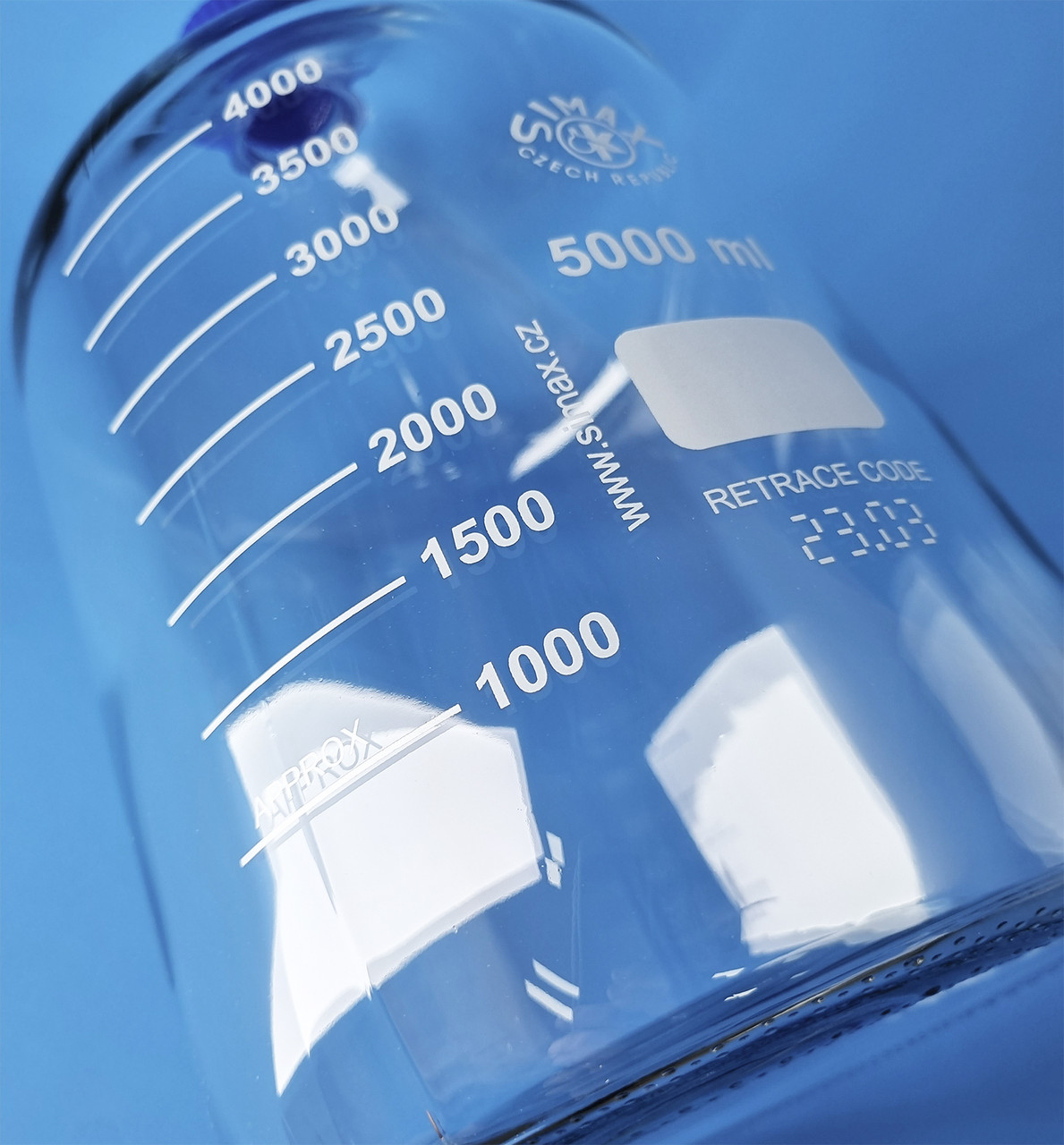 Media Bottle with Screw Cap, Borosilicate Glass – SIMAX Germany (5 L) - Image 2