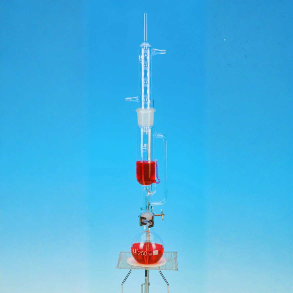 Soxhlet Extraction Apparatus with Flask – 100 mL, Lab Glass (Cat # CH0888B) - Image 2