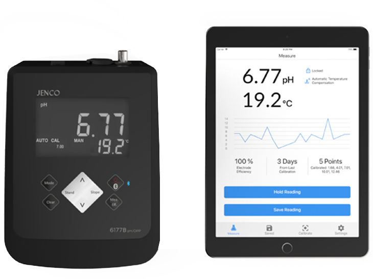 Benchtop pH / ORP / Temperature Meter with Bluetooth – Jenco | Model 6177MB / 6177BEU - Image 5