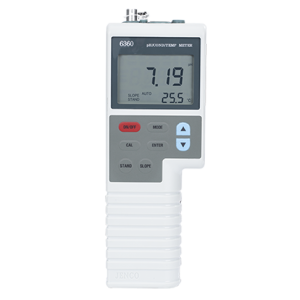 Portable Multiparameter Meter, pH / ORP / Conductivity / TDS / Salinity / Temperature – Jenco | Model 6360