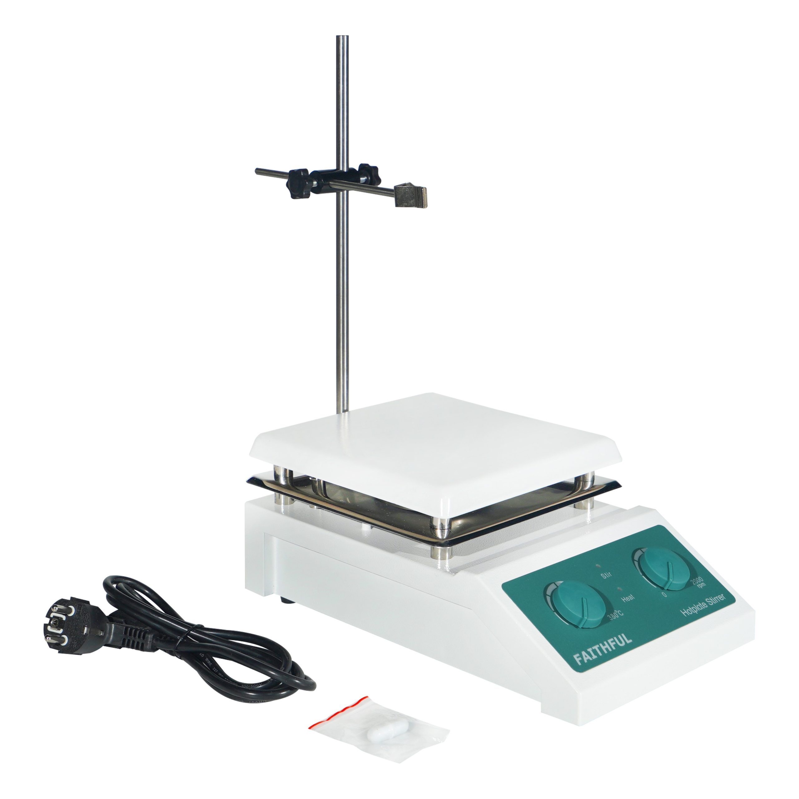 Ceramic Coated Magnetic Stirrer Hot Plate – Faithful | SH-4 Series - Image 4