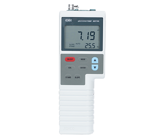 Portable Multiparameter Meter, pH / ORP / Conductivity / TDS / Salinity / Temperature – Jenco | Model 6360 - Image 2