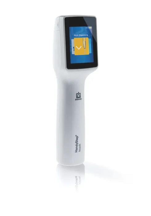 HandyStep® Touch Electronic Repetitive Pipette – BRAND | 2 µL – 50 mL