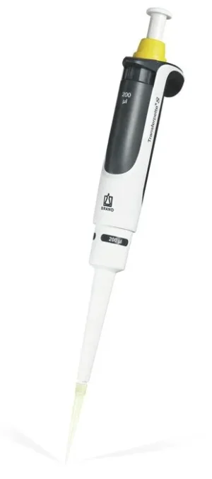 Transferpette® S Single-Channel Micropipette, Fixed Volume – BRAND | 10–2000 µL