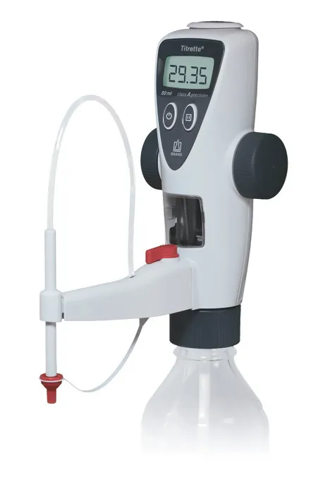 Titrette® Digital Bottle-Top Burette – BRAND | 25 & 50 mL, with & without RS232 Interface - Image 4